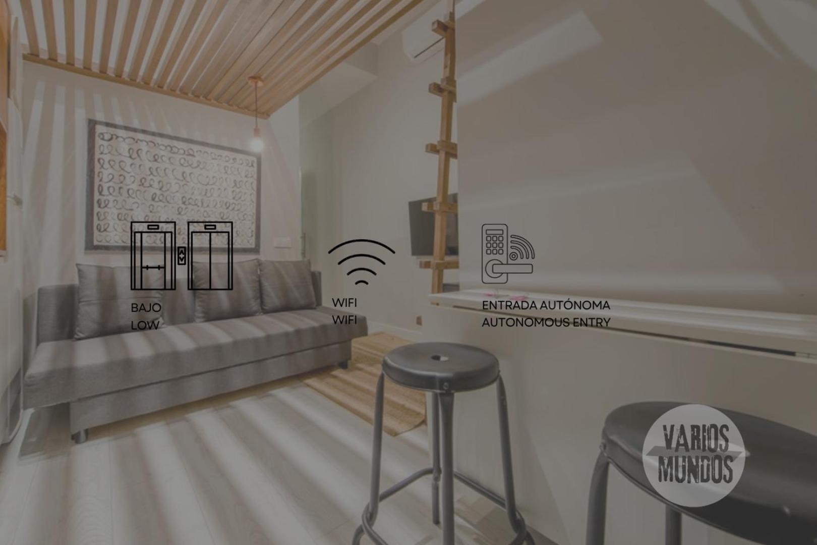 Apt Con Estilo - 5Pax En Zona Tirso-Centro E1 Мадрид Экстерьер фото
